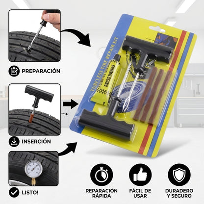 Kit Para Reparacion De Neumaticos Llanta