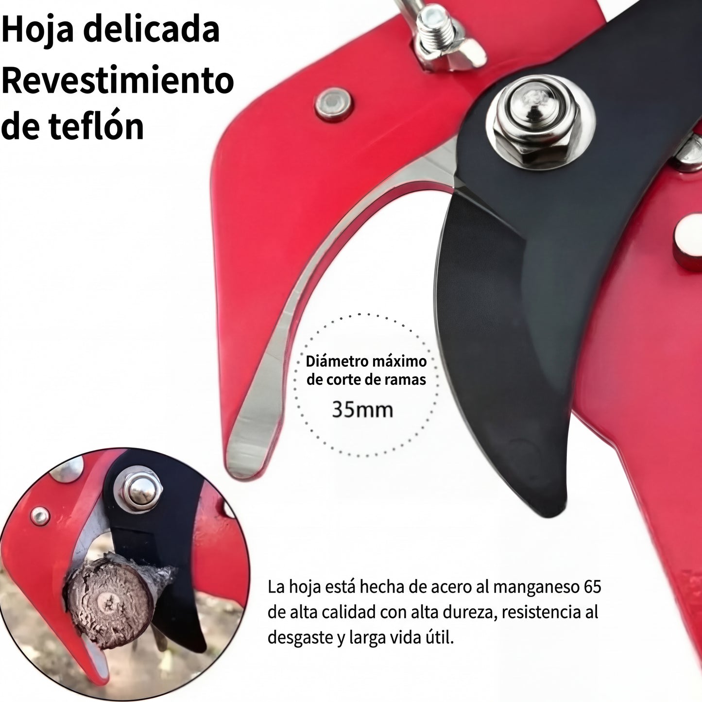 Tijeras Cortadoras De Rama Jardineria