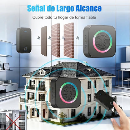 Timbre Inalámbrico de Largo Alcance