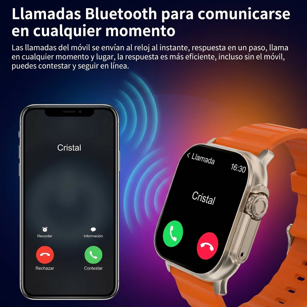 Smartwatch Reloj Deportivo T900