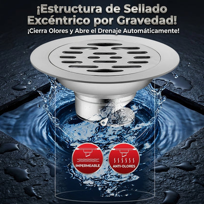 Coladera Bano Acero Inoxidable