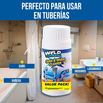 SarroCero™ | OFERTA 2x1 Polvo Desatascador de Tuberías 🚿