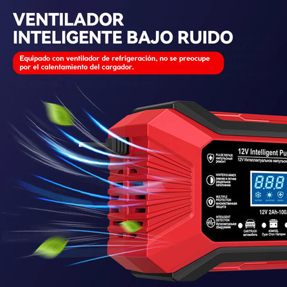 Cargador De Bateria Para Auto O Motocicl