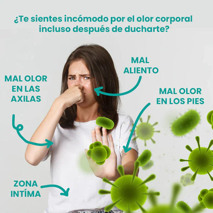 DEOS® | DESODORANTE INTERNO en cápsulas