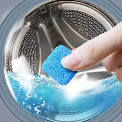 12 Pastillas Limpieza Lavadora Efervescente