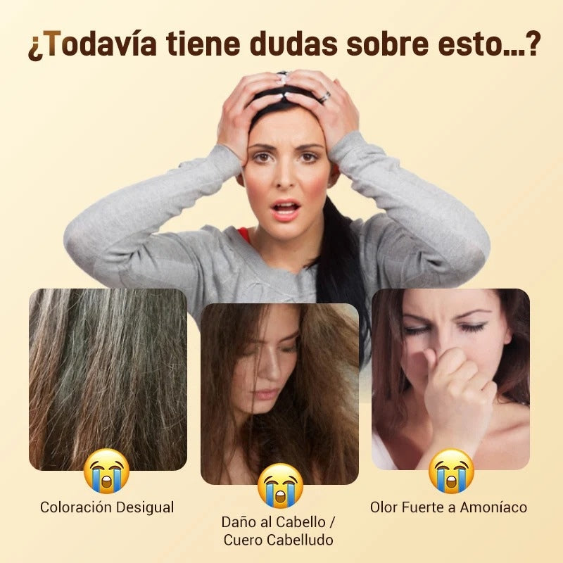 Shampoo Tinte Anti Canas 500ml
