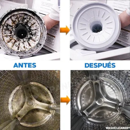 12 Pastillas Limpieza Lavadora Efervescente
