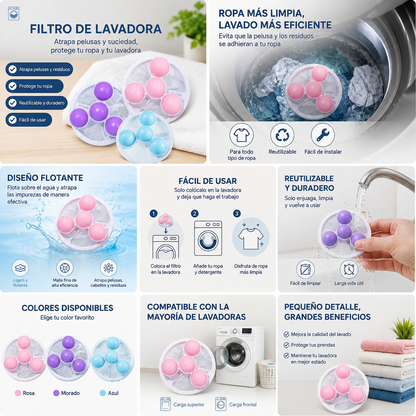 Filtro De Lavadora