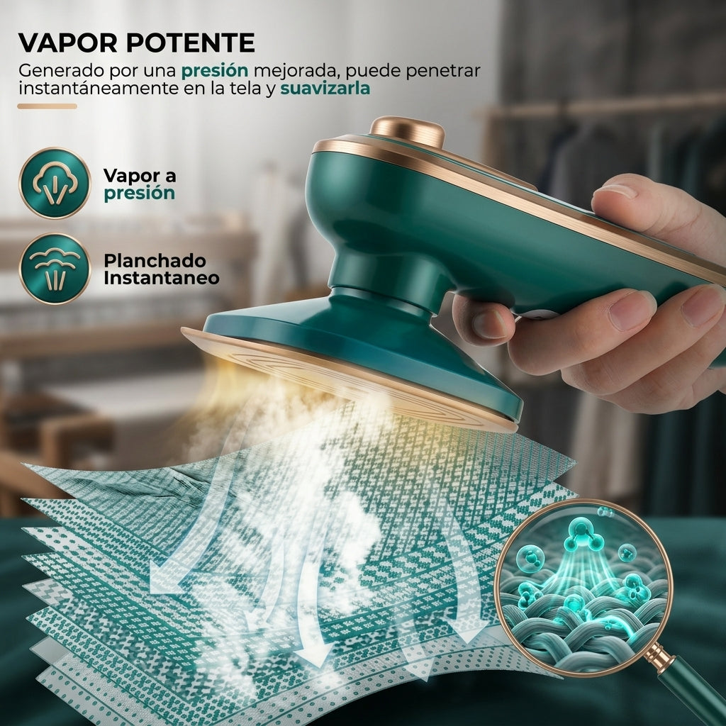 Plancha A Vapor Portatil De Mano