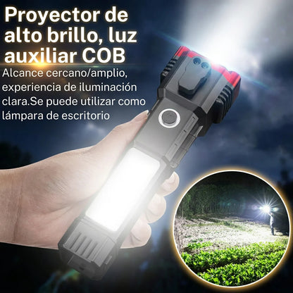 Linterna Martillo Powerbank Portatil