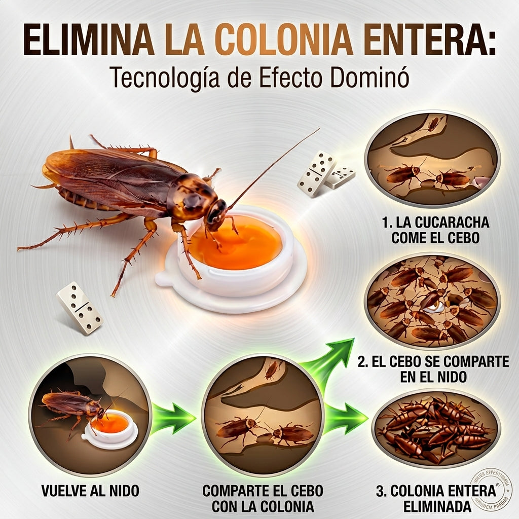 Repelente De Cucarachas 8 Comprimidos