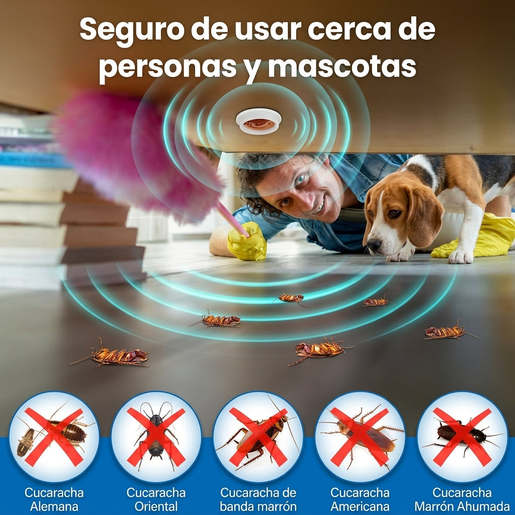 Repelente De Cucarachas 8 Comprimidos