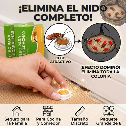 Repelente De Cucarachas 8 Comprimidos