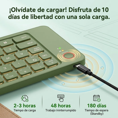 Teclado Bluetooth Retractil Viral