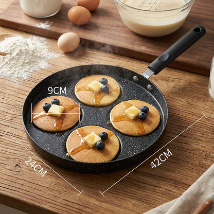 Sarten 4 Espacios Antiadherente Cocina
