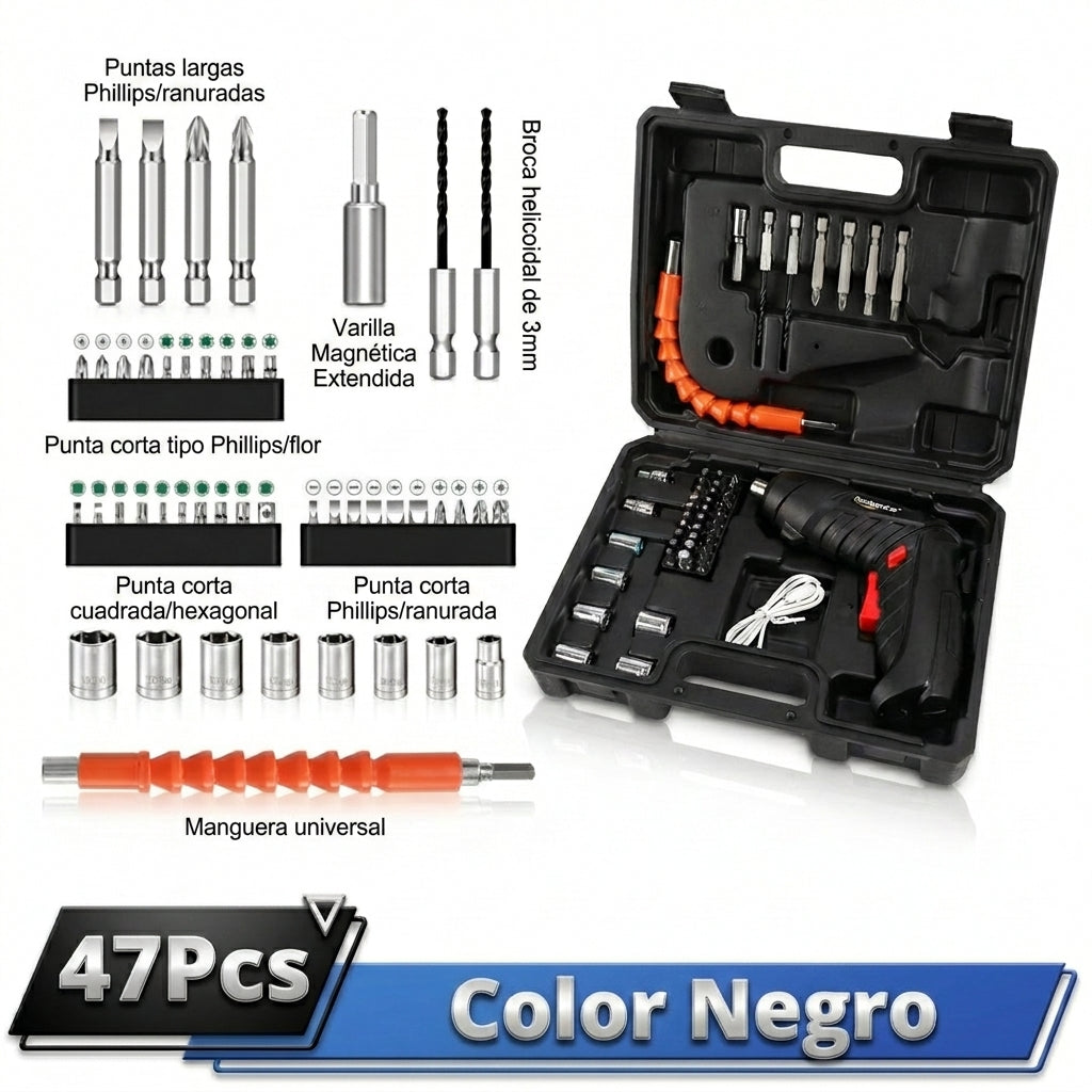 Desarmador Eléctrico 45 en 1
