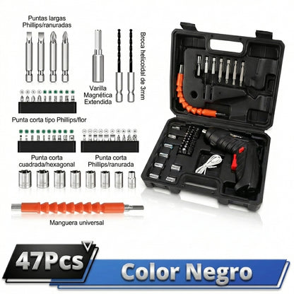 Desarmador Eléctrico 45 en 1