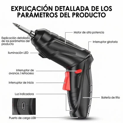 Desarmador Eléctrico 45 en 1