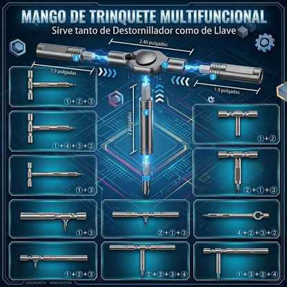 Destornillador De Trinquete Magnetico