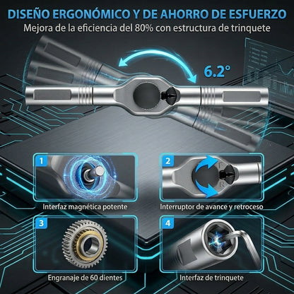 Destornillador De Trinquete Magnetico