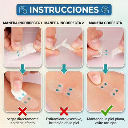 Bandas Lifting Facial Invisible Secret