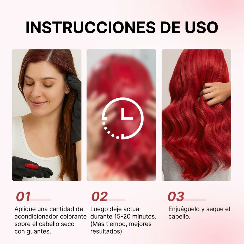 Karseell™ - Mascarilla Reparadora Color Rojo