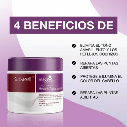 Karseell™ - Mascarilla Reparadora Color Morado