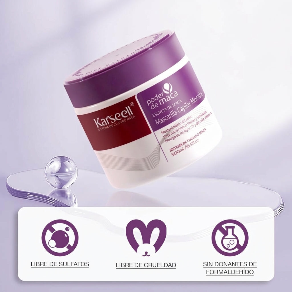 Karseell™ - Mascarilla Reparadora Color Morado